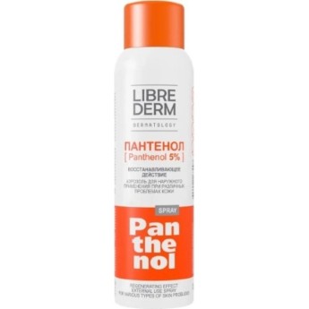 Спрей ПАНТЕНОЛ LIBREDERM 5% 130 гр Спрей ПАНТЕНОЛ LIBREDERM 5% 130 гр